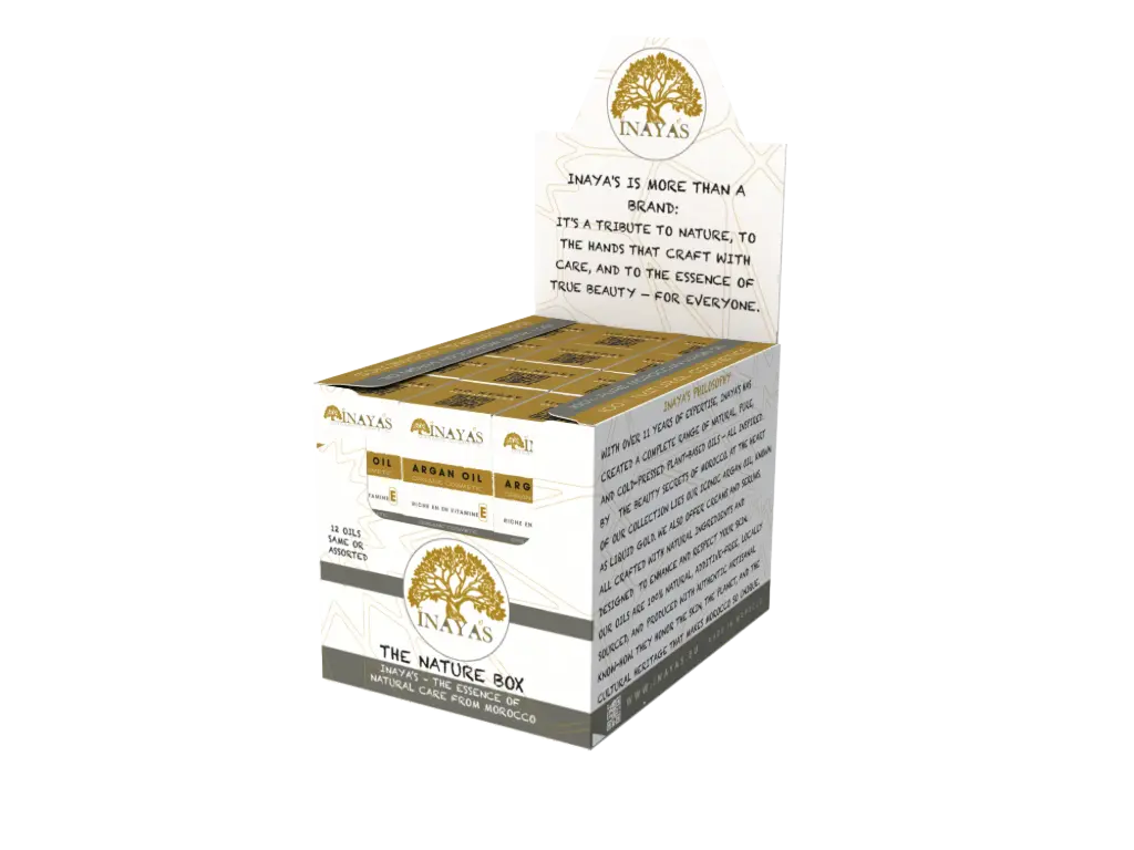 BOX X12 INAYAS-HUILE-ARGAN-COSMETIQUE-50ML